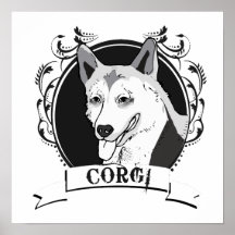 CORGI (3) POSTERS