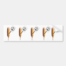 Corndogs Etiqueta De Parachoque