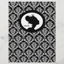 Corona del negro del damasco del pelo del aviador  tarjetas informativas
