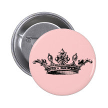 Corona real del vintage pins