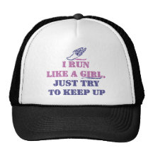 Corra como un chica gorro