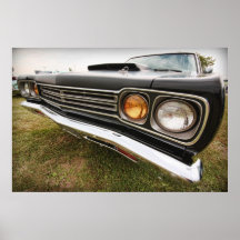 Correcaminos 1969 de Plymouth Poster