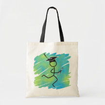 Corredor de la graduación bolsas