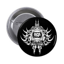 Corredor de la tabla de APA blanco y negro Pin