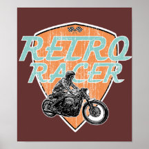 Corredor de Moto Poster
