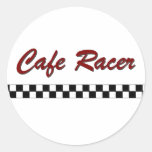 Corredor del café etiqueta