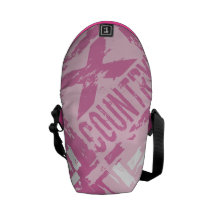 Corredor del campo a través del ROSA XC Bolsas Messenger