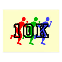 Corredores coloridos 10K Postal