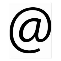correo electrónico en a tarjetas postales