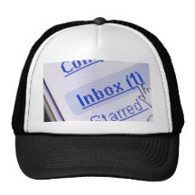 Correo electrónico en buzón de entrada gorro