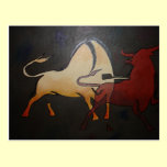 Corrida 1 tarjetas postales