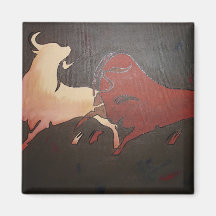 Corrida 2 iman para frigorífico