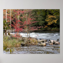 Corriente del otoño poster