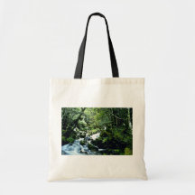 Corriente y bosque, parque nacional de los lagos n bolsa