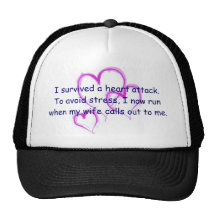 Corro cuando mi esposa llama mi nombre gorros  