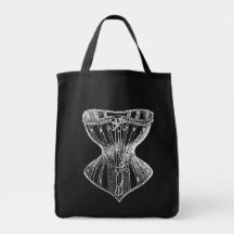 Corsé del Victorian del vintage Bolsas De Mano
