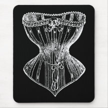 Corsé del Victorian del vintage Tapete De Raton