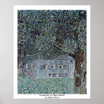 Cortijo en Austria septentrional de Klimt Gustavo Posters