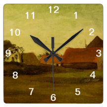 Cortijos en Loosduinen cerca de La Haya… Relojes De Pared