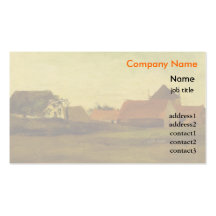 Cortijos en Loosduinen cerca de La Haya… Tarjetas De Visita