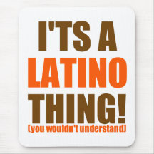 ¡Cosa del Latino! Tapete De Ratones
