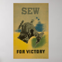 Cosa para la victoria - poster de WWII