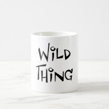 Cosa salvaje tazas de café