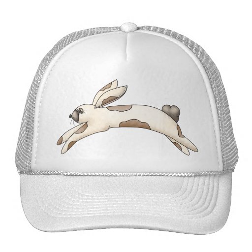 Cosas de la primavera · Blanco y conejito de Brown Gorros
