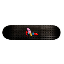 Cosméticos; Negro lindo Patin Personalizado