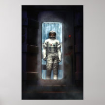 Cosmonauta del astronauta poster
