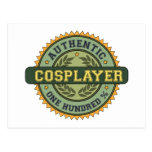 Cosplayer auténtico postales