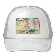 Costa belga Bélgica del vintage Gorras