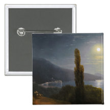 Costa crimea en el claro de luna Ivan Aivazovsky Pin