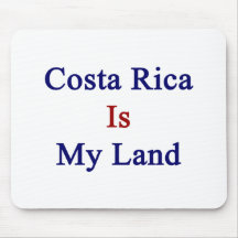 Costa Rica es mi tierra Alfombrillas De Ratón