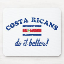 Costa Rican mejora Tapetes De Raton