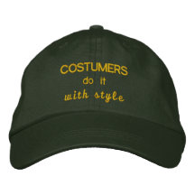 Costumers lo hace con estilo gorras bordadas
