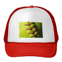 Costura del softball de Fastpitch Gorros Bordados
