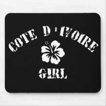 Cote D&Apos; Chica rosado de Ivoire Alfombrilla De Ratón