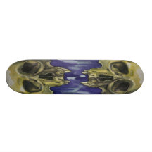 Cráneo 1 patineta personalizada
