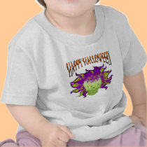 Cráneo de la bruja camisetas