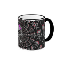 Cráneo de la cola de caballo tazas