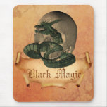Cráneo de la magia negra tapetes de ratones