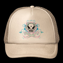 Cráneo de la tecnología de la pintada gorras