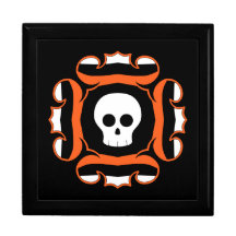 Cráneo de lujo capítulo de Halloween Cajas De Regalo
