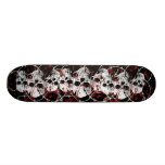 Cráneo de púas Sk8board Tabla De Skate