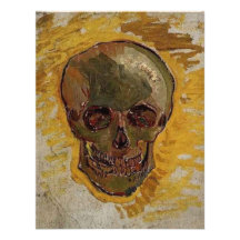 Cráneo de Vincent van Gogh Invitación
