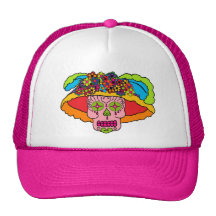 Cráneo del azúcar de Catrina Gorras De Camionero