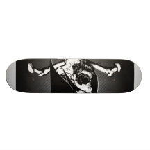 cráneo del emo tabla de patinar