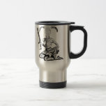 cráneo del perno-para arriba de los años 70 tazas de café