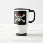 Cráneo del pirata - taza de Halloween